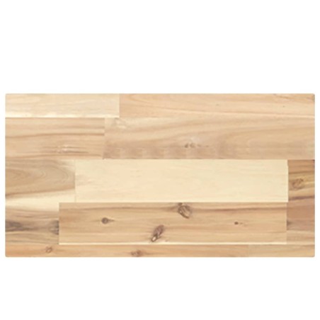 vidaXL Schweberegal 60x20x4 cm Massivholz Akazie Unbehandelt