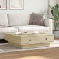 vidaXL Couchtisch Sonoma-Eiche 90x90x28 cm Holzwerkstoff vidaXL Couchtisch Sonoma-Eiche 90x90x28 cm Holzwerkstoff