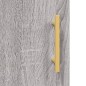 Highboard Grau Sonoma 69,5x34x180 cm Holzwerkstoff Highboard Grau Sonoma 69,5x34x180 cm Holzwerkstoff