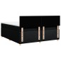 vidaXL Boxspringbett mit Matratze Schwarz 200x200 cm Stoff vidaXL Boxspringbett mit Matratze Schwarz 200x200 cm Stoff