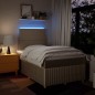 vidaXL Boxspringbett mit Matratze Creme 120x200 cm Stoff vidaXL Boxspringbett mit Matratze Creme 120x200 cm Stoff