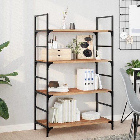 vidaXL Schweberegal 80x40x2 cm Ölbeschichtung Massivholz Akazie