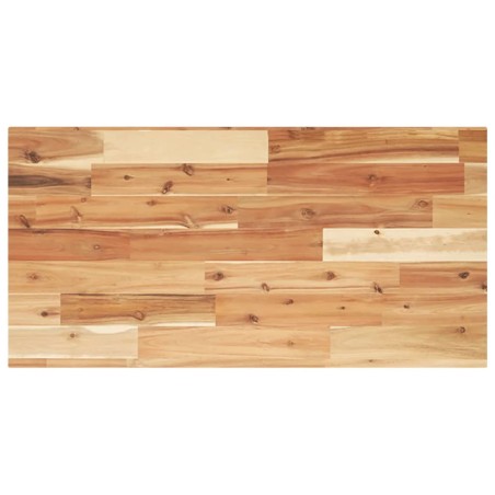 vidaXL Schweberegal 80x40x2 cm Ölbeschichtung Massivholz Akazie