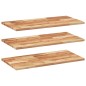 vidaXL Schweberegale 3 Stk. 80x40x2 cm Massivholz Akazie Ölbehandelt vidaXL Schweberegale 3 Stk. 80x40x2 cm Massivholz Akazie Ölbehandelt
