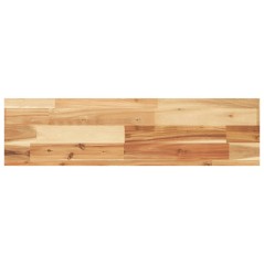 vidaXL Schweberegal 80x20x4 cm Massivholz Akazie Ölbehandelt