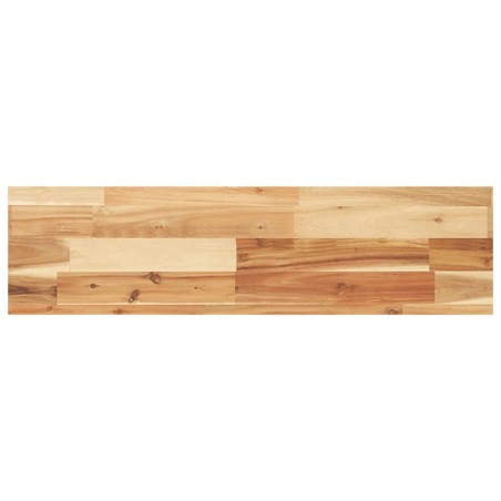 vidaXL Schweberegal 80x20x4 cm Massivholz Akazie Ölbehandelt