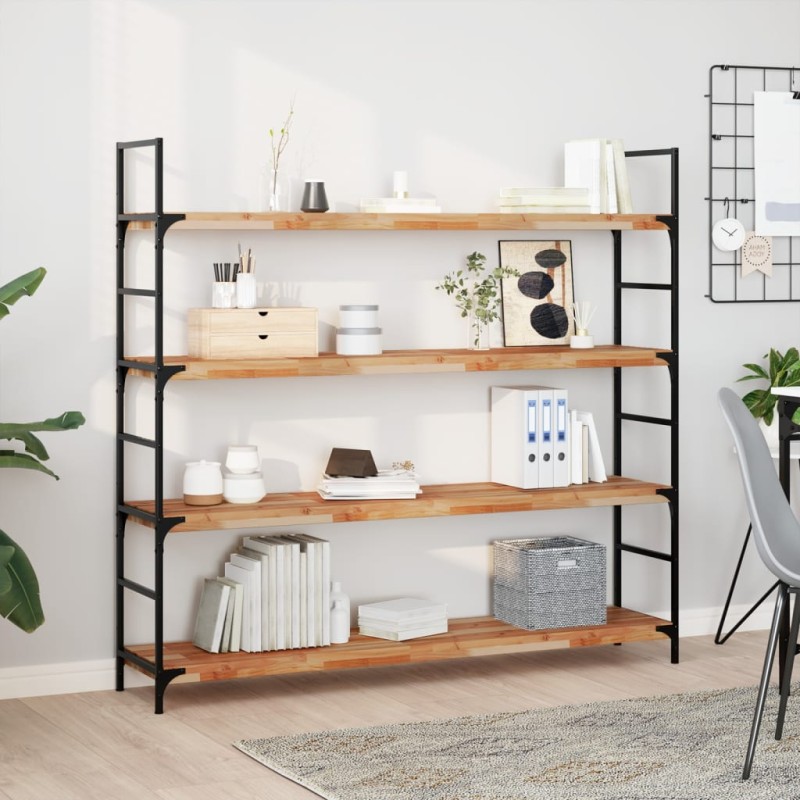 vidaXL Schweberegale 2 Stk. 140x30x4 cm Massivholz Akazie Ölbehandelt vidaXL Schweberegale 2 Stk. 140x30x4 cm Massivholz Akazie Ölbehandelt