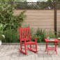 vidaXL Schaukelstuhl für Kinder Rot Massivholz Pappel vidaXL Schaukelstuhl für Kinder Rot Massivholz Pappel