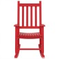 vidaXL Schaukelstuhl für Kinder Rot Massivholz Pappel vidaXL Schaukelstuhl für Kinder Rot Massivholz Pappel