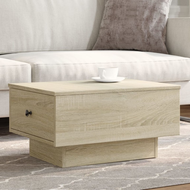 vidaXL Couchtisch Sonoma-Eiche 60x45x31 cm Holzwerkstoff vidaXL Couchtisch Sonoma-Eiche 60x45x31 cm Holzwerkstoff