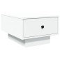 vidaXL Couchtisch Weiß 60x45x31 cm Holzwerkstoff vidaXL Couchtisch Weiß 60x45x31 cm Holzwerkstoff