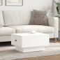 vidaXL Couchtisch Weiß 60x45x31 cm Holzwerkstoff vidaXL Couchtisch Weiß 60x45x31 cm Holzwerkstoff