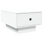 vidaXL Couchtisch Weiß 60x45x31 cm Holzwerkstoff vidaXL Couchtisch Weiß 60x45x31 cm Holzwerkstoff