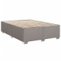 vidaXL Boxspringbett mit Matratze Taupe 140x190 cm Stoff vidaXL Boxspringbett mit Matratze Taupe 140x190 cm Stoff