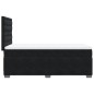 vidaXL Boxspringbett mit Matratze Schwarz 90x200 cm Samt vidaXL Boxspringbett mit Matratze Schwarz 90x200 cm Samt