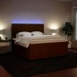 vidaXL Boxspringbett mit Matratze Rosa 180x200 cm Samt vidaXL Boxspringbett mit Matratze Rosa 180x200 cm Samt