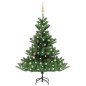 Künstlicher Weihnachtsbaum Nordmann LED & Kugeln Grün 120 cm Künstlicher Weihnachtsbaum Nordmann LED & Kugeln Grün 120 cm
