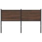 vidaXL Kopfteil Braun Eichen-Optik 135 cm Holzwerkstoff und Stahl vidaXL Kopfteil Braun Eichen-Optik 135 cm Holzwerkstoff und Stahl