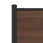 vidaXL Kopfteil Braun Eichen-Optik 135 cm Holzwerkstoff und Stahl vidaXL Kopfteil Braun Eichen-Optik 135 cm Holzwerkstoff und Stahl