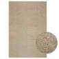 vidaXL Teppich ZIZUR Beige 140x200 cm Jute-Optik Indoor und Outdoor vidaXL Teppich ZIZUR Beige 140x200 cm Jute-Optik Indoor und Outdoor