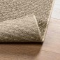 vidaXL Teppich ZIZUR Beige 140x200 cm Jute-Optik Indoor und Outdoor vidaXL Teppich ZIZUR Beige 140x200 cm Jute-Optik Indoor und Outdoor