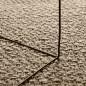 vidaXL Teppich ZIZUR Beige 200x290 cm Jute-Optik Indoor und Outdoor vidaXL Teppich ZIZUR Beige 200x290 cm Jute-Optik Indoor und Outdoor