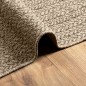 vidaXL Teppich ZIZUR Beige 200x290 cm Jute-Optik Indoor und Outdoor vidaXL Teppich ZIZUR Beige 200x290 cm Jute-Optik Indoor und Outdoor