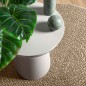 vidaXL Teppich ZIZUR Beige Ø 120 cm Jute-Optik Indoor und Outdoor vidaXL Teppich ZIZUR Beige Ø 120 cm Jute-Optik Indoor und Outdoor