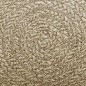 vidaXL Teppich ZIZUR Beige Ø 120 cm Jute-Optik Indoor und Outdoor vidaXL Teppich ZIZUR Beige Ø 120 cm Jute-Optik Indoor und Outdoor