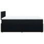 vidaXL Boxspringbett mit Matratze Schwarz 120x200 cm Stoff vidaXL Boxspringbett mit Matratze Schwarz 120x200 cm Stoff