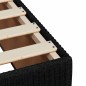 vidaXL Boxspringbett mit Matratze Schwarz 120x200 cm Stoff vidaXL Boxspringbett mit Matratze Schwarz 120x200 cm Stoff