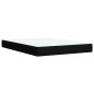 vidaXL Boxspringbett mit Matratze Schwarz 140x190 cm Stoff vidaXL Boxspringbett mit Matratze Schwarz 140x190 cm Stoff