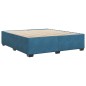 vidaXL Bettgestell Blau 180x200 cm Samt vidaXL Bettgestell Blau 180x200 cm Samt