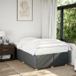 vidaXL Bettgestell ohne Matratze Dunkelgrau 120x200 cm Stoff vidaXL Bettgestell ohne Matratze Dunkelgrau 120x200 cm Stoff