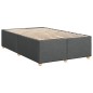 vidaXL Bettgestell ohne Matratze Dunkelgrau 120x190 cm Stoff vidaXL Bettgestell ohne Matratze Dunkelgrau 120x190 cm Stoff
