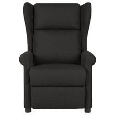 vidaXL Relaxsessel Schwarz Stoff