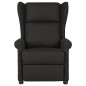 vidaXL Relaxsessel Schwarz Stoff vidaXL Relaxsessel Schwarz Stoff
