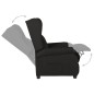 vidaXL Relaxsessel Schwarz Stoff vidaXL Relaxsessel Schwarz Stoff