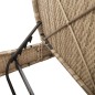 vidaXL Doppel-Sonnenliege mit Auflagen Beige Poly Rattan vidaXL Doppel-Sonnenliege mit Auflagen Beige Poly Rattan