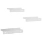 vidaXL Wandregale 3 Stk. Silbern Edelstahl vidaXL Wandregale 3 Stk. Silbern Edelstahl