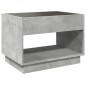 vidaXL Couchtisch mit Infinity-LED Betongrau 70x50x50 cm vidaXL Couchtisch mit Infinity-LED Betongrau 70x50x50 cm