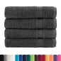 vidaXL Premium-Badetücher SOLUND 4 Stk. Anthrazit 100x150 cm 600 g/m² vidaXL Premium-Badetücher SOLUND 4 Stk. Anthrazit 100x150 cm 600 g/m²