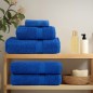 vidaXL Premium-Duschtücher SOLUND 10 Stk. Blau 70x140 cm 600 g/m² vidaXL Premium-Duschtücher SOLUND 10 Stk. Blau 70x140 cm 600 g/m²
