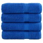 vidaXL Premium-Badetücher SOLUND 4 Stk. Blau 100x150cm 600 g/m² vidaXL Premium-Badetücher SOLUND 4 Stk. Blau 100x150cm 600 g/m²