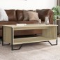 vidaXL Couchtisch Sonoma-Eiche 100x51x40 cm Holzwerkstoff vidaXL Couchtisch Sonoma-Eiche 100x51x40 cm Holzwerkstoff