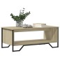 vidaXL Couchtisch Sonoma-Eiche 100x51x40 cm Holzwerkstoff vidaXL Couchtisch Sonoma-Eiche 100x51x40 cm Holzwerkstoff
