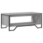 vidaXL Couchtisch Grau Sonoma 100x51x40 cm Holzwerkstoff vidaXL Couchtisch Grau Sonoma 100x51x40 cm Holzwerkstoff