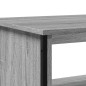 vidaXL Couchtisch Grau Sonoma 100x51x40 cm Holzwerkstoff vidaXL Couchtisch Grau Sonoma 100x51x40 cm Holzwerkstoff