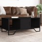 vidaXL Couchtisch Schwarz 100x51x40 cm Holzwerkstoff vidaXL Couchtisch Schwarz 100x51x40 cm Holzwerkstoff