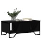 vidaXL Couchtisch Schwarz 100x51x40 cm Holzwerkstoff vidaXL Couchtisch Schwarz 100x51x40 cm Holzwerkstoff